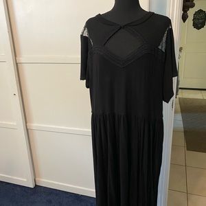 Polkadot mesh chest, back and sleeves